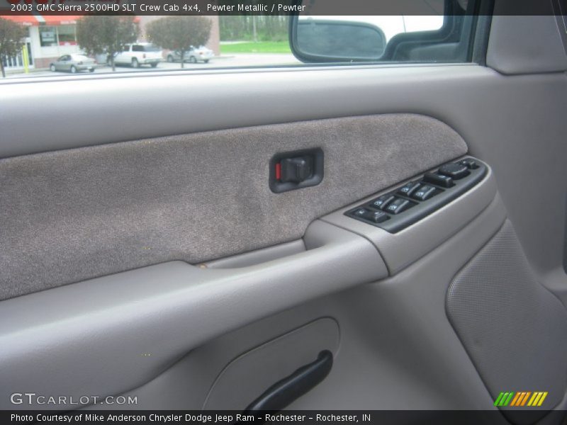 Pewter Metallic / Pewter 2003 GMC Sierra 2500HD SLT Crew Cab 4x4