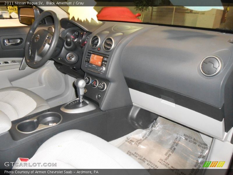 Black Amethyst / Gray 2011 Nissan Rogue SV