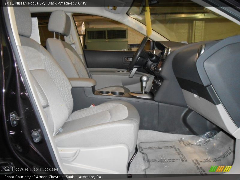 Black Amethyst / Gray 2011 Nissan Rogue SV