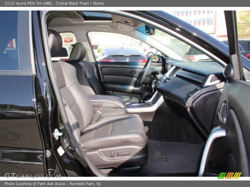 Crystal Black Pearl / Ebony 2010 Acura RDX SH-AWD