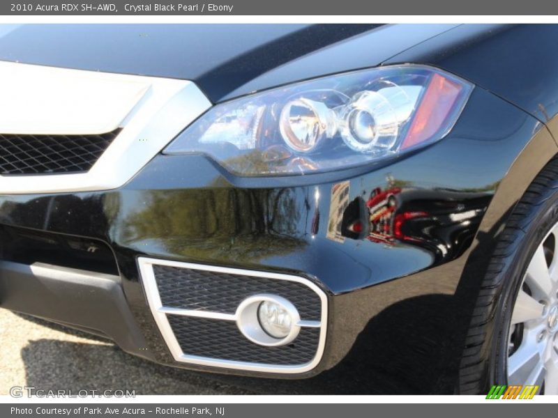 Crystal Black Pearl / Ebony 2010 Acura RDX SH-AWD
