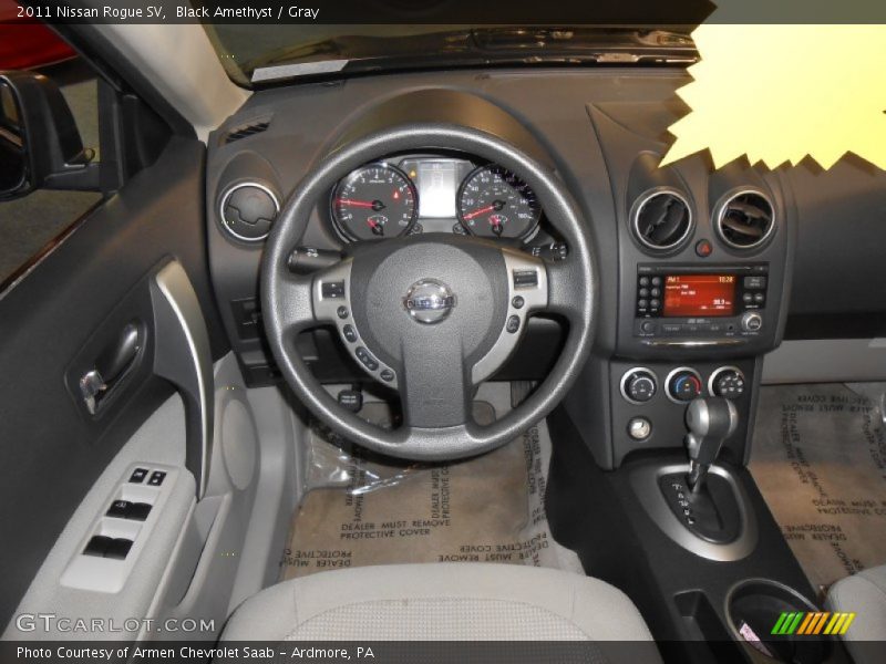Black Amethyst / Gray 2011 Nissan Rogue SV