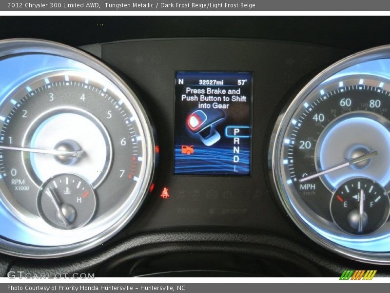 Tungsten Metallic / Dark Frost Beige/Light Frost Beige 2012 Chrysler 300 Limited AWD