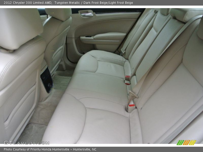 Rear Seat of 2012 300 Limited AWD