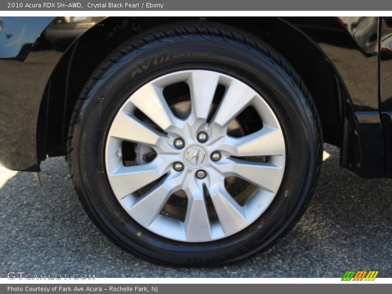 Crystal Black Pearl / Ebony 2010 Acura RDX SH-AWD