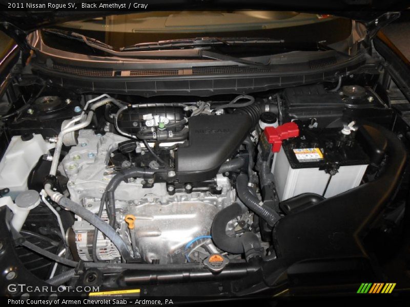 Black Amethyst / Gray 2011 Nissan Rogue SV
