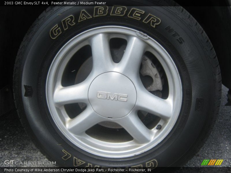 Pewter Metallic / Medium Pewter 2003 GMC Envoy SLT 4x4