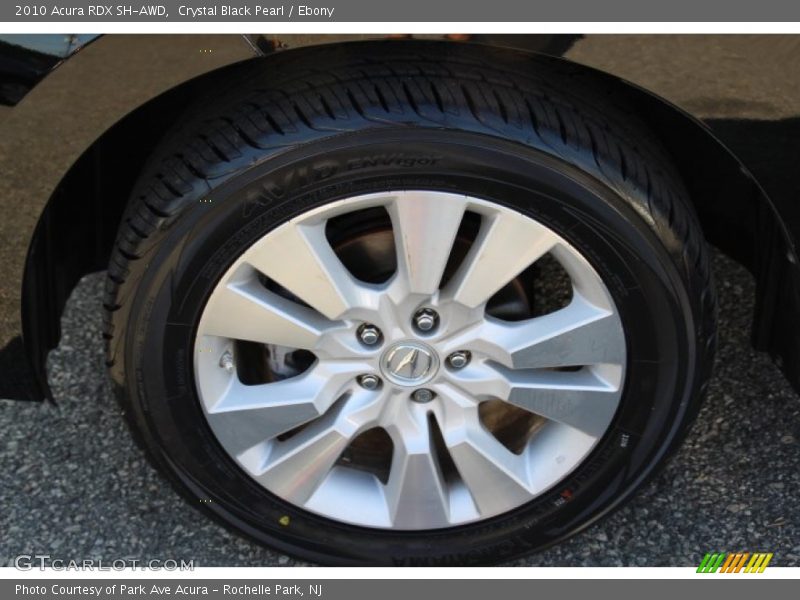 Crystal Black Pearl / Ebony 2010 Acura RDX SH-AWD