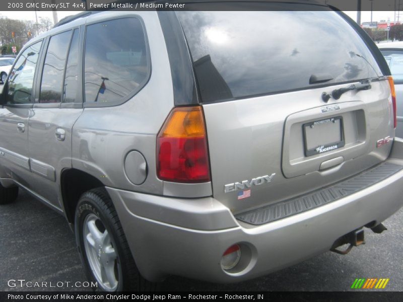 Pewter Metallic / Medium Pewter 2003 GMC Envoy SLT 4x4