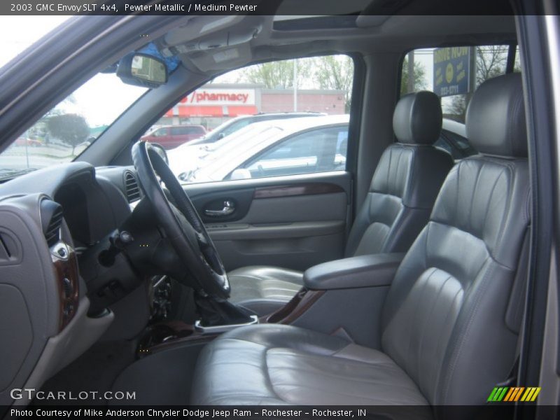 Pewter Metallic / Medium Pewter 2003 GMC Envoy SLT 4x4