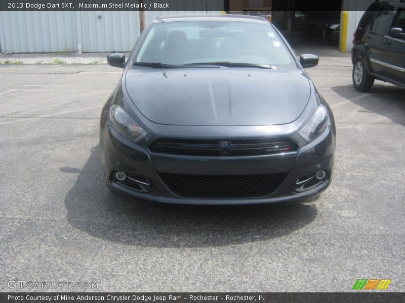 Maximum Steel Metallic / Black 2013 Dodge Dart SXT