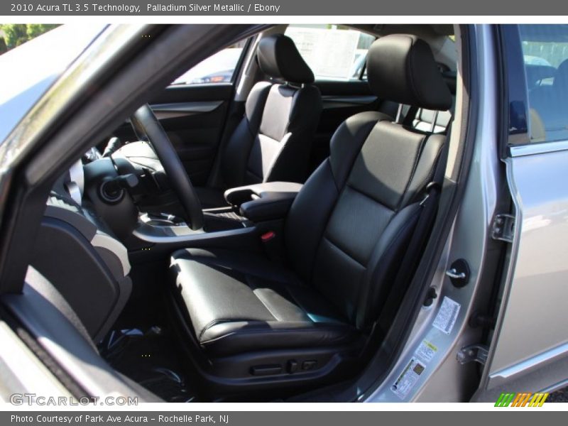 Palladium Silver Metallic / Ebony 2010 Acura TL 3.5 Technology