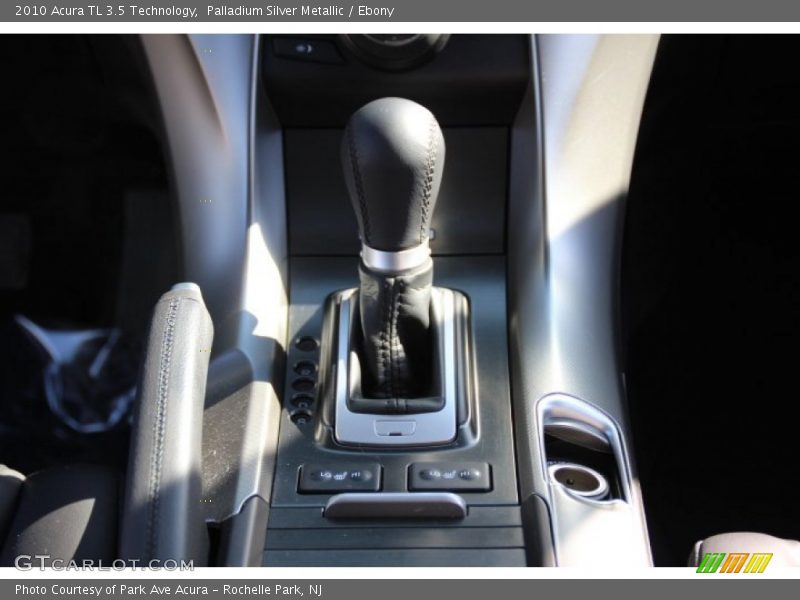 Palladium Silver Metallic / Ebony 2010 Acura TL 3.5 Technology