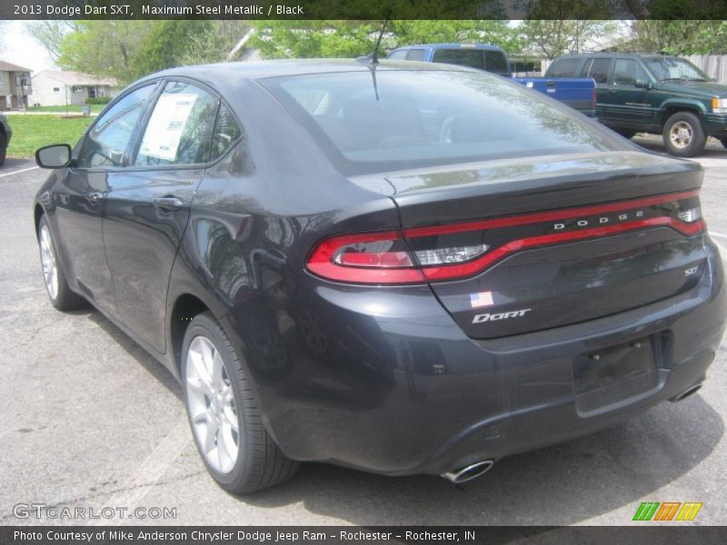 Maximum Steel Metallic / Black 2013 Dodge Dart SXT