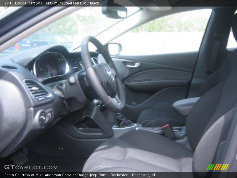 Maximum Steel Metallic / Black 2013 Dodge Dart SXT