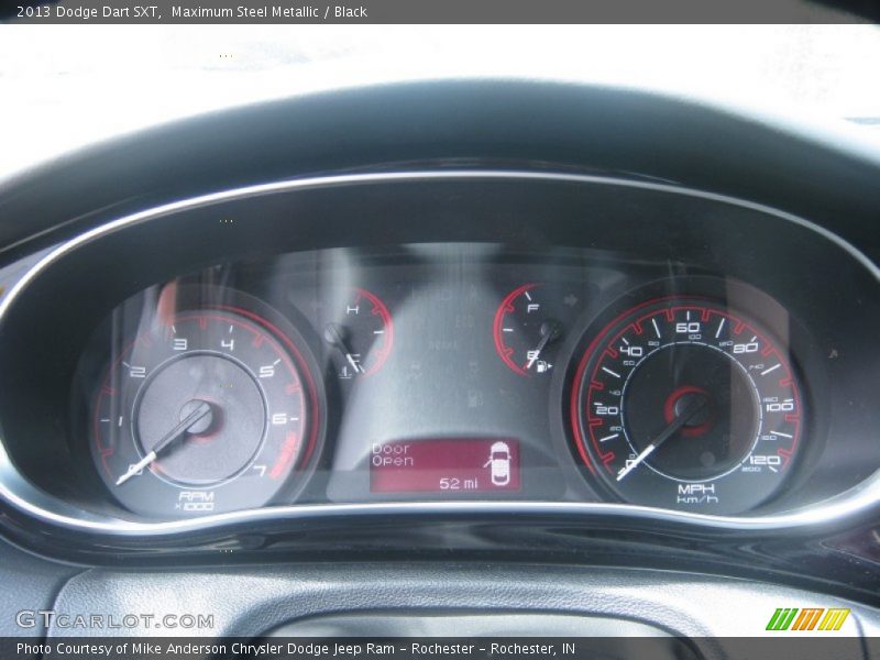 Maximum Steel Metallic / Black 2013 Dodge Dart SXT