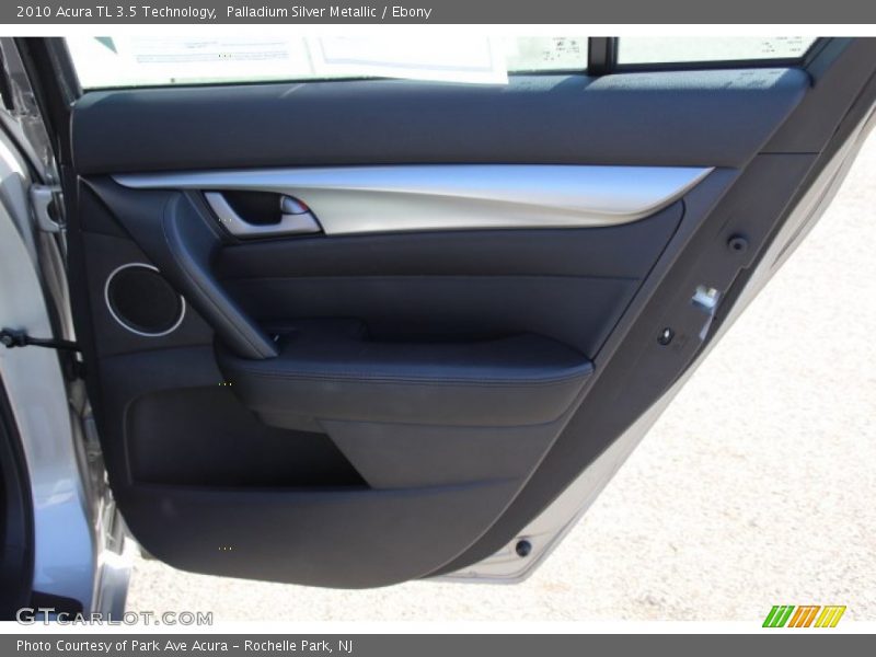 Palladium Silver Metallic / Ebony 2010 Acura TL 3.5 Technology