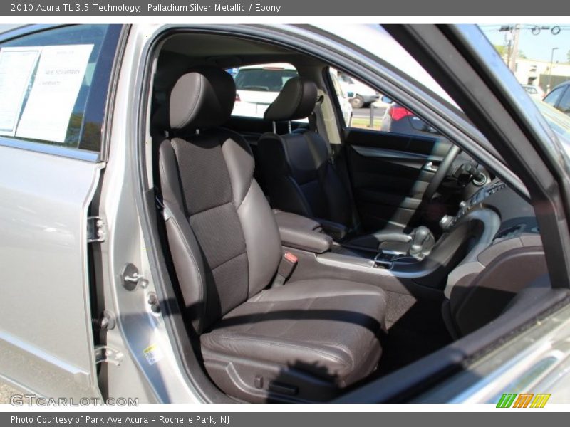 Palladium Silver Metallic / Ebony 2010 Acura TL 3.5 Technology