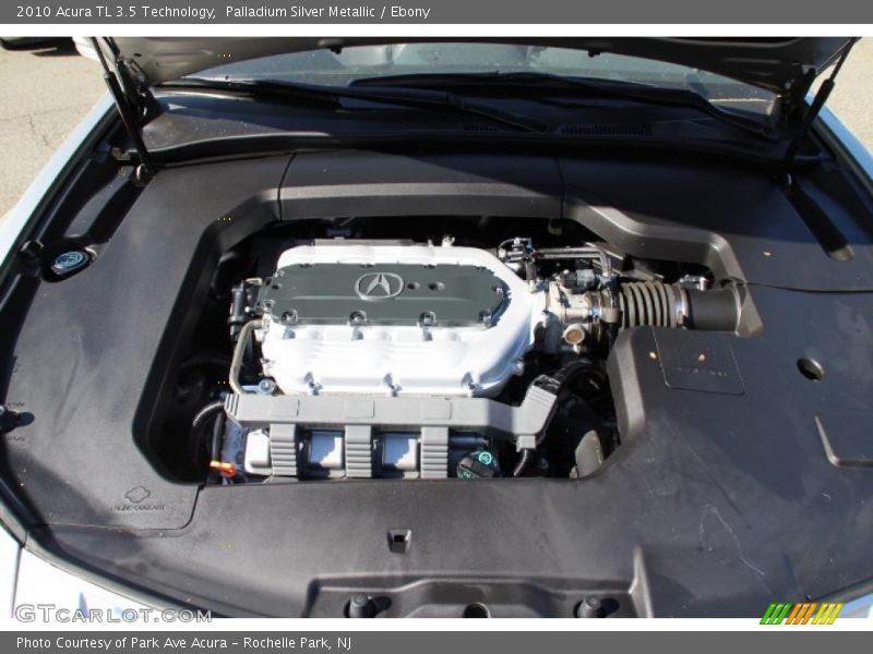 Palladium Silver Metallic / Ebony 2010 Acura TL 3.5 Technology