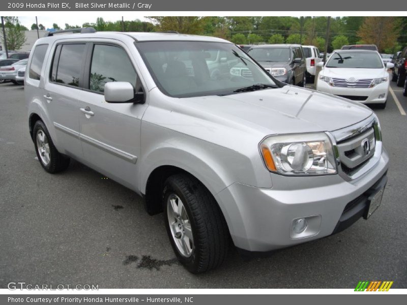 Billet Silver Metallic / Gray 2009 Honda Pilot EX