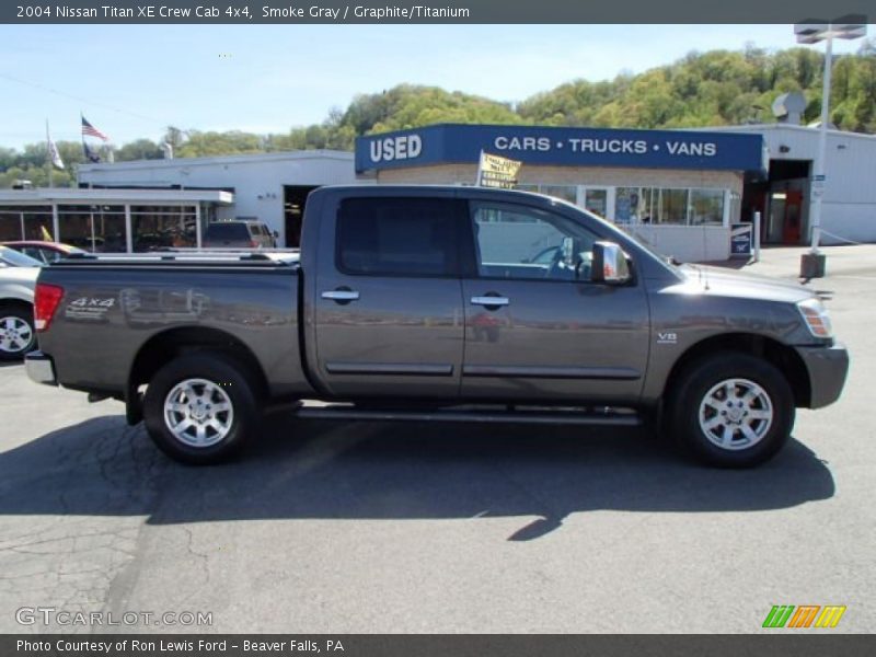 Smoke Gray / Graphite/Titanium 2004 Nissan Titan XE Crew Cab 4x4