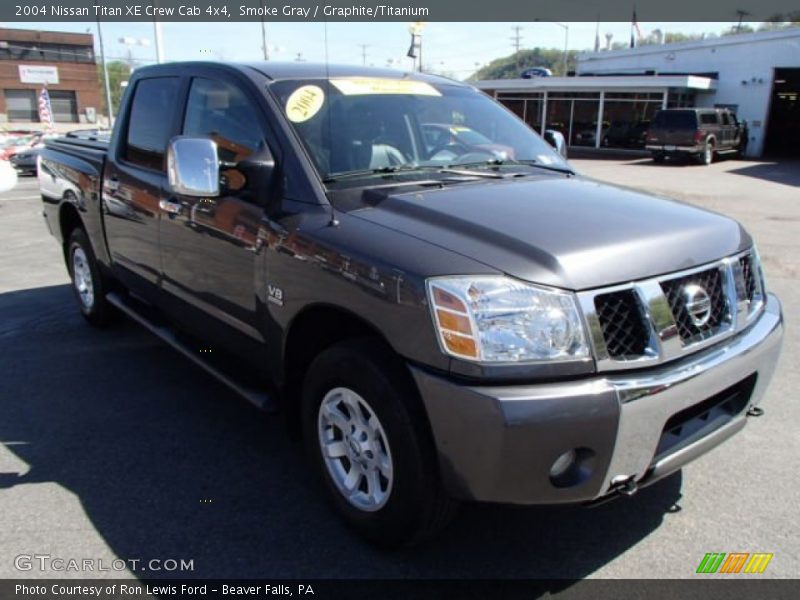Smoke Gray / Graphite/Titanium 2004 Nissan Titan XE Crew Cab 4x4
