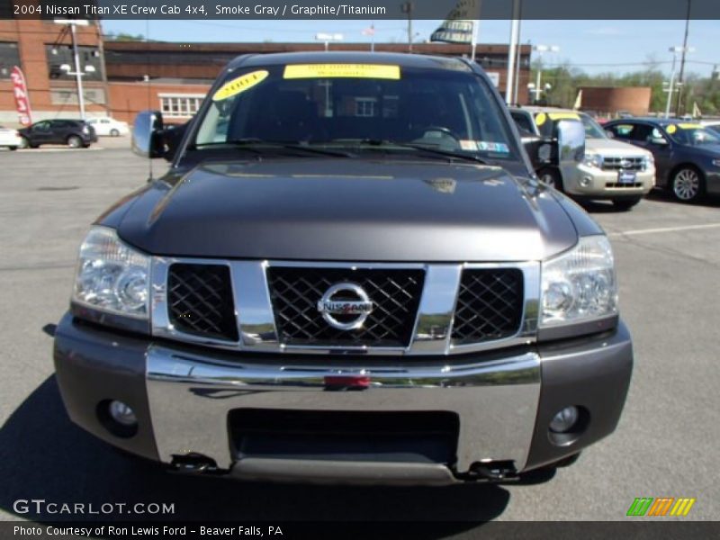 Smoke Gray / Graphite/Titanium 2004 Nissan Titan XE Crew Cab 4x4