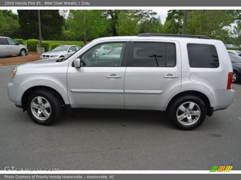 Billet Silver Metallic / Gray 2009 Honda Pilot EX
