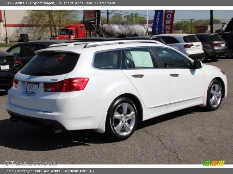 Bellanova White Pearl / Parchment 2012 Acura TSX Sport Wagon