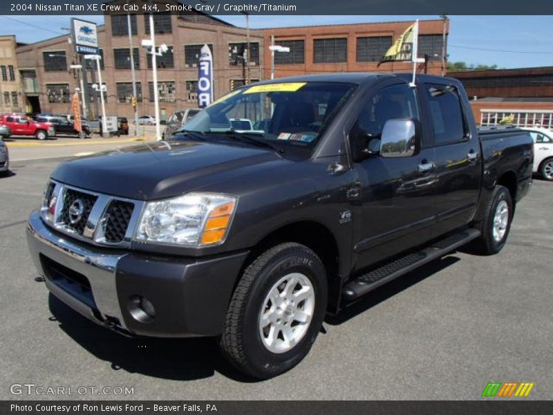 Smoke Gray / Graphite/Titanium 2004 Nissan Titan XE Crew Cab 4x4