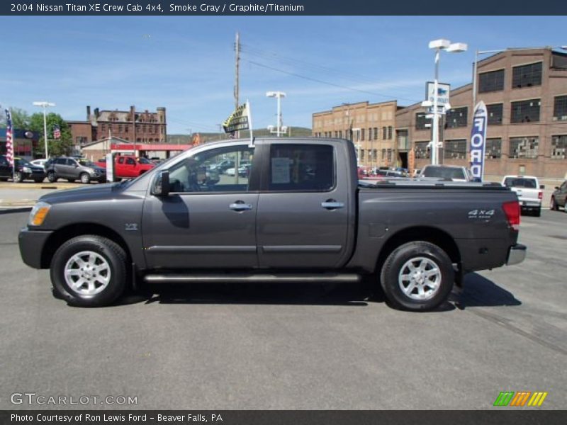 Smoke Gray / Graphite/Titanium 2004 Nissan Titan XE Crew Cab 4x4