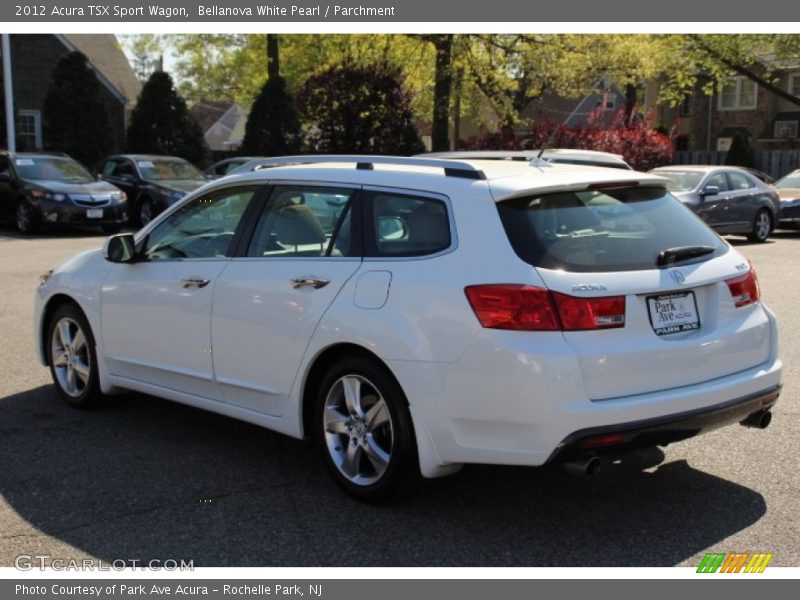 Bellanova White Pearl / Parchment 2012 Acura TSX Sport Wagon