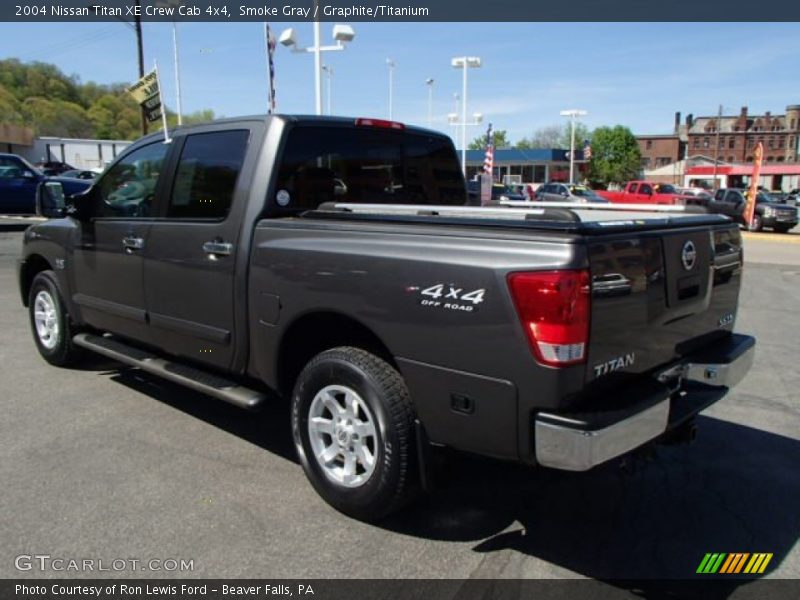 Smoke Gray / Graphite/Titanium 2004 Nissan Titan XE Crew Cab 4x4