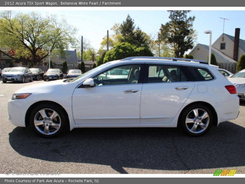 Bellanova White Pearl / Parchment 2012 Acura TSX Sport Wagon