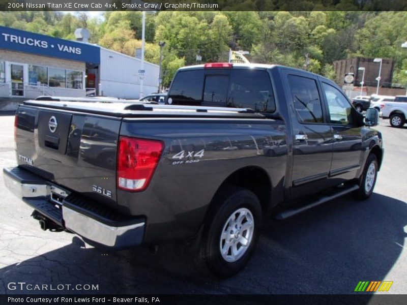 Smoke Gray / Graphite/Titanium 2004 Nissan Titan XE Crew Cab 4x4