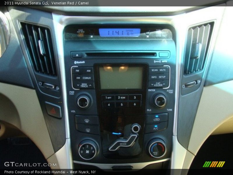 Venetian Red / Camel 2011 Hyundai Sonata GLS