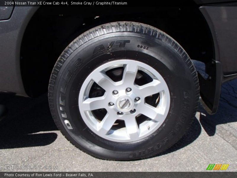 Smoke Gray / Graphite/Titanium 2004 Nissan Titan XE Crew Cab 4x4