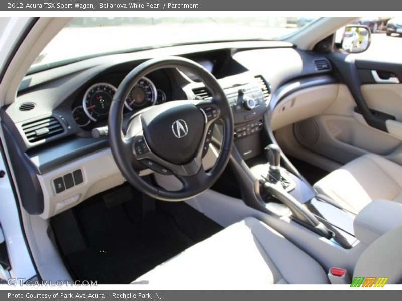 Bellanova White Pearl / Parchment 2012 Acura TSX Sport Wagon