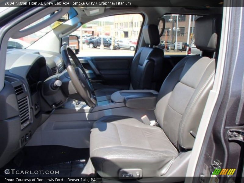 Smoke Gray / Graphite/Titanium 2004 Nissan Titan XE Crew Cab 4x4