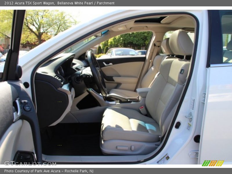 Bellanova White Pearl / Parchment 2012 Acura TSX Sport Wagon