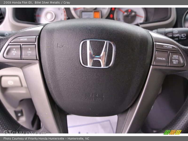 Billet Silver Metallic / Gray 2009 Honda Pilot EX