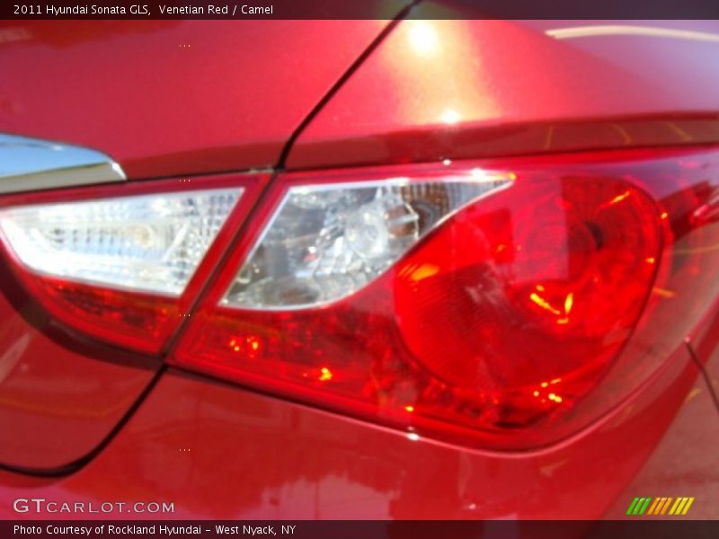 Venetian Red / Camel 2011 Hyundai Sonata GLS