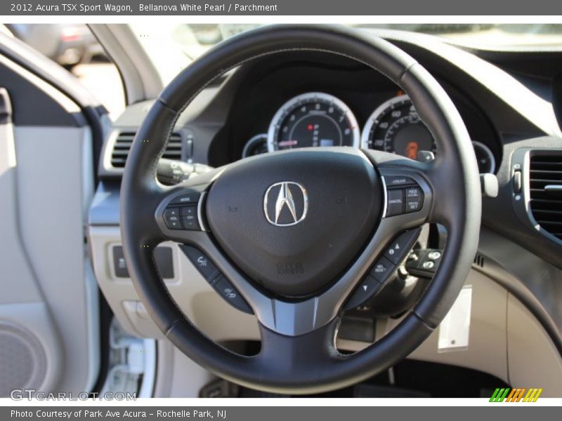 Bellanova White Pearl / Parchment 2012 Acura TSX Sport Wagon