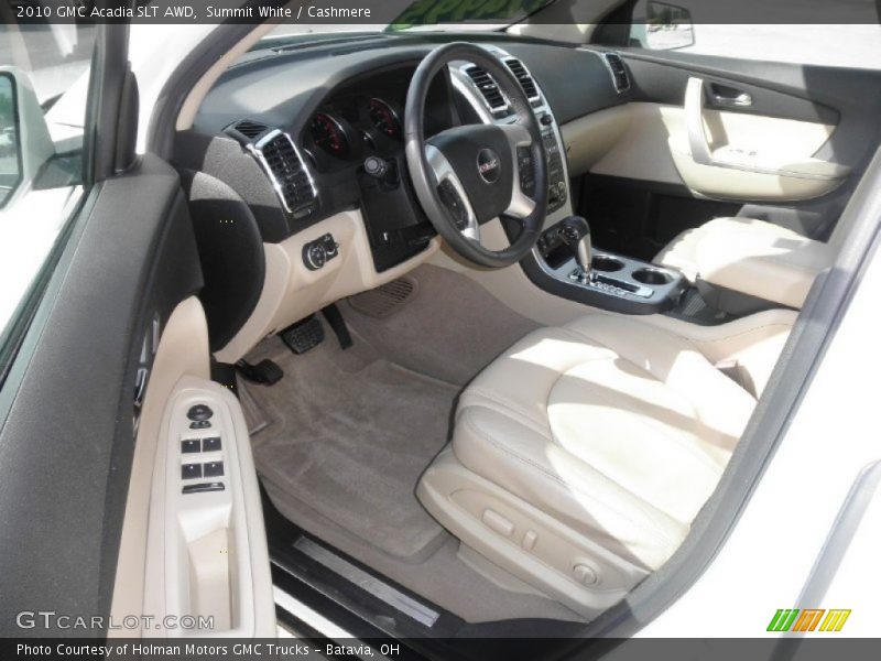 Summit White / Cashmere 2010 GMC Acadia SLT AWD