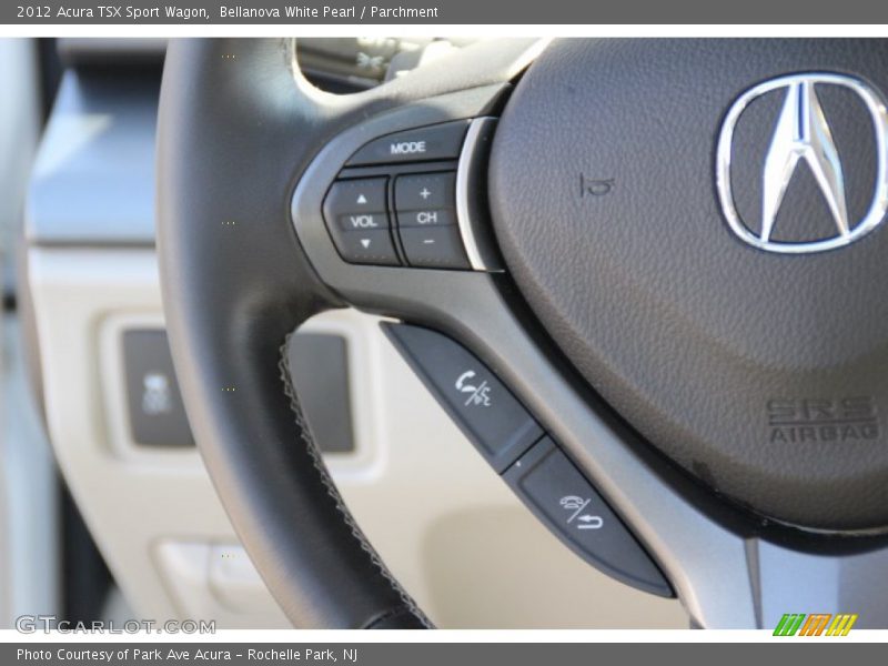 Bellanova White Pearl / Parchment 2012 Acura TSX Sport Wagon