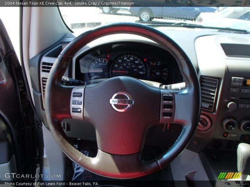 Smoke Gray / Graphite/Titanium 2004 Nissan Titan XE Crew Cab 4x4
