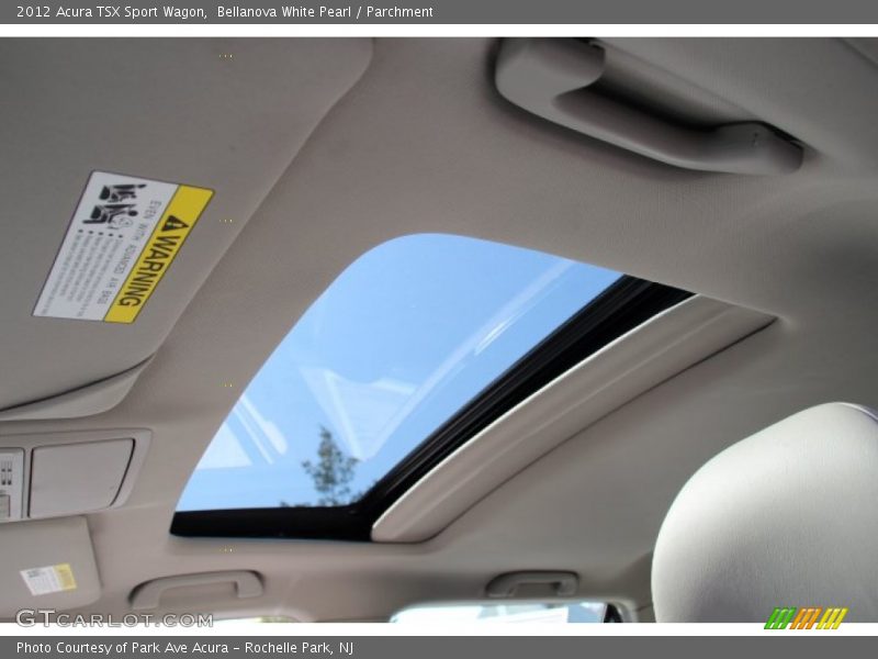 Bellanova White Pearl / Parchment 2012 Acura TSX Sport Wagon