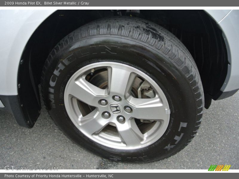Billet Silver Metallic / Gray 2009 Honda Pilot EX
