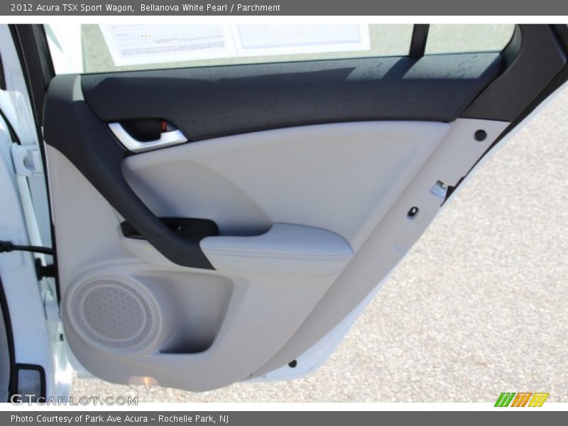 Bellanova White Pearl / Parchment 2012 Acura TSX Sport Wagon