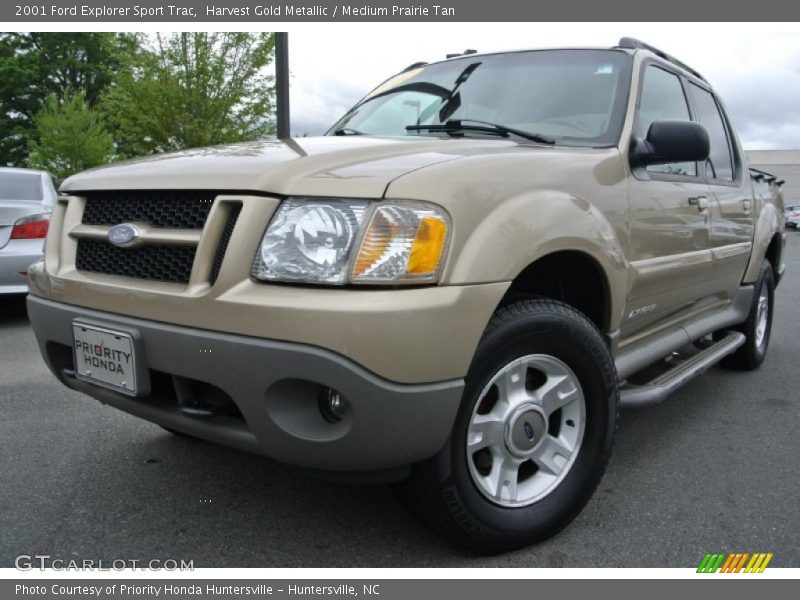 Harvest Gold Metallic / Medium Prairie Tan 2001 Ford Explorer Sport Trac
